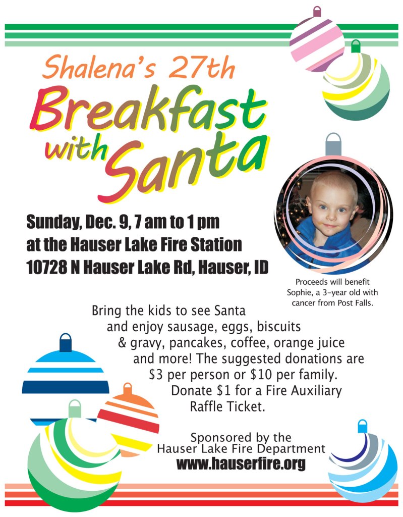 Breakfast with Santa 2012 Sophie