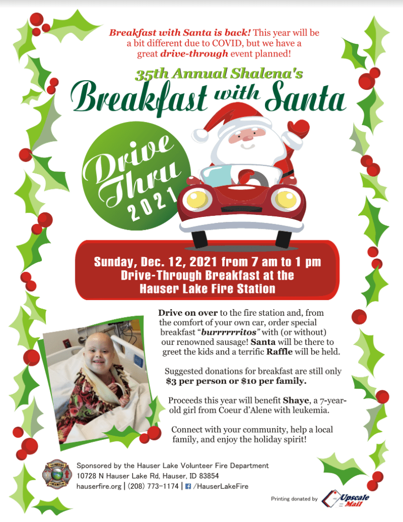 Breakfast with Santa 2021 Shaye