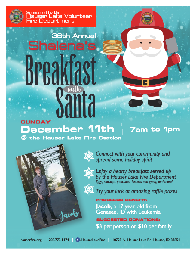 2022 Breakfast with Santa - Jacob - Dec 11 @ 7 am
